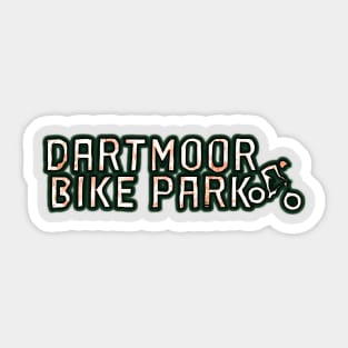 Ride with Dartmoor Bikes Sticker